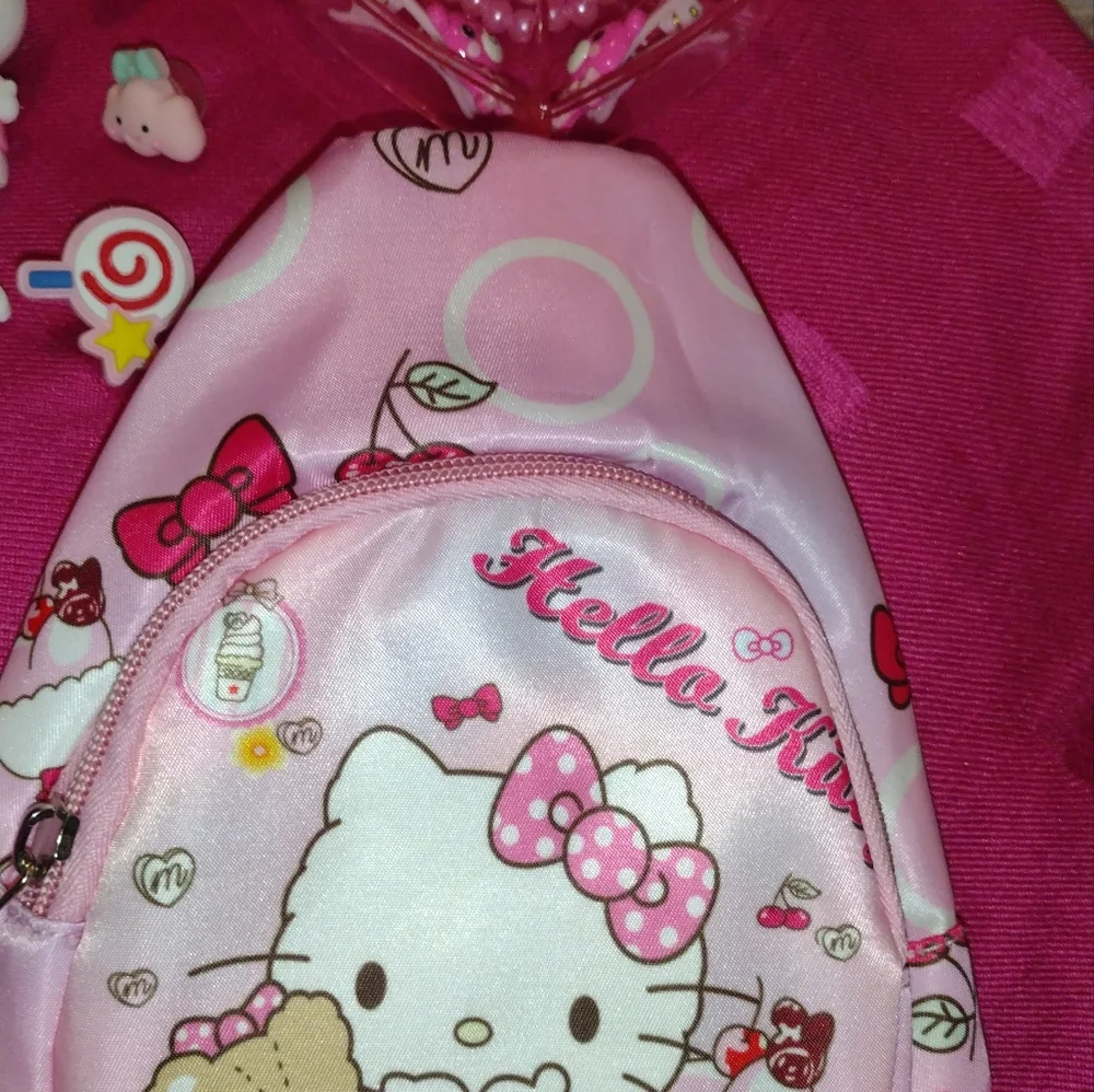 HELLO KITTY NWOT BUNDLE WITH STRETCH HAT